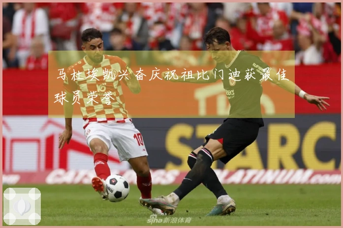 马杜埃凯兴奋庆祝祖比门迪获最佳球员荣誉